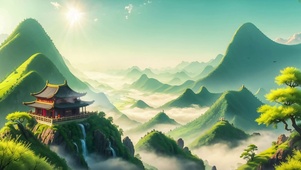 仙境古寺
