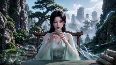 宋玉喝茶 无缝循环