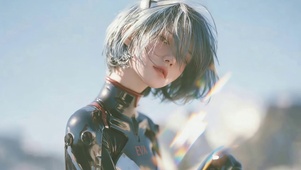 科技风女孩