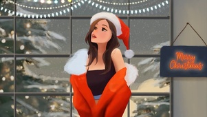 圣诞少女