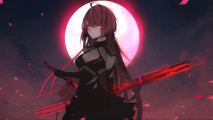 持刀少女