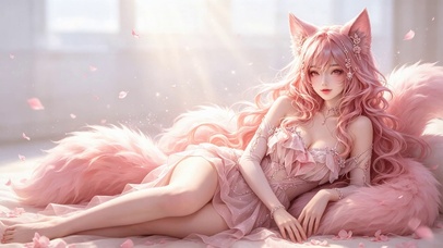 樱粉狐姬 