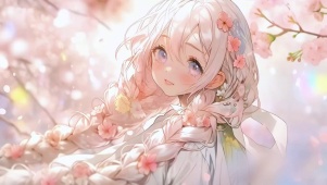 樱花树下