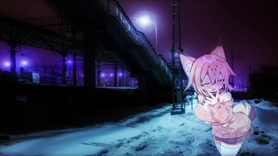 夜晚猫娘