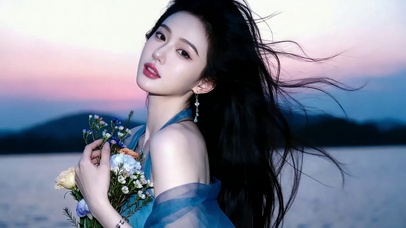 治愈系氛围感美女