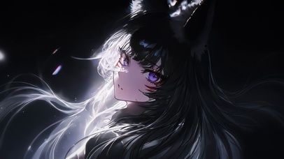 黑狐少女