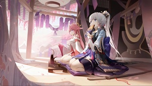 动漫古风少女