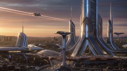 曙光下的星际之城