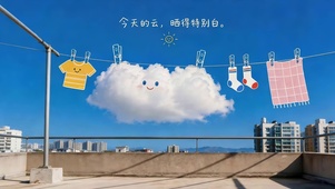 天台可爱云朵