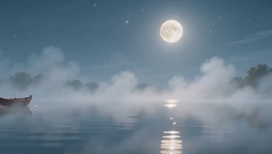 秦淮湖烟雨