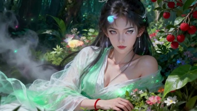 林间仙踪古风美女