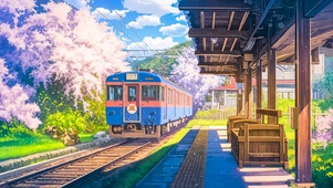 夏日站台