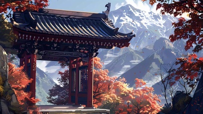 国风山水