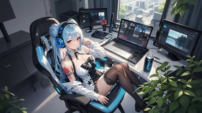 二次元电竞少女（4K）