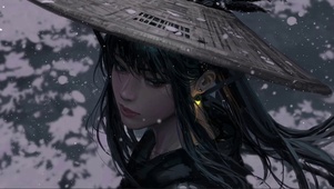 冬季女侠客