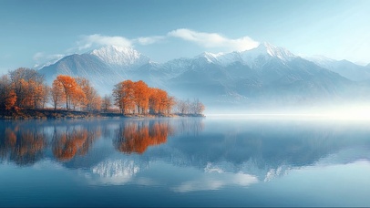 碧蓝的大理洱海