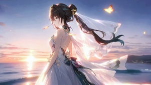 阮梅丨晴海落晖丨