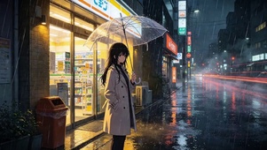 雨后便利店
