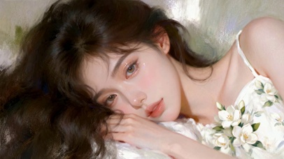 清新温柔气质美女