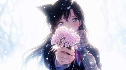 小兰送你一朵花