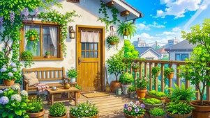 夏天治愈小屋