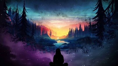 唯美治愈动漫风景