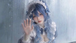 治愈雨滴少女