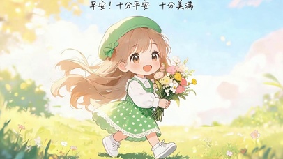 早安十分平安十分美满