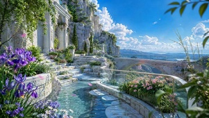梦幻海景花园