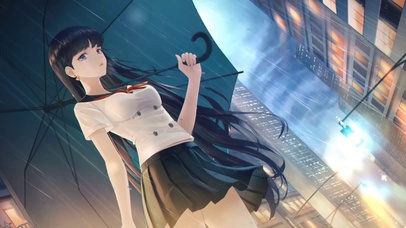 雨天少女