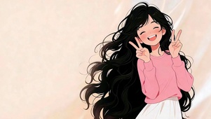 爱笑的女孩运气不会差