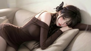 治愈气质美女