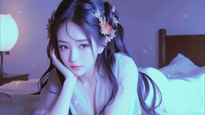 4K  明眸动人美女