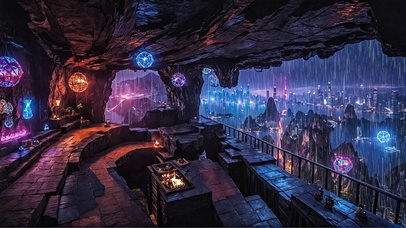 【雨景】山顶咖啡屋