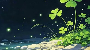 星空河流带鱼屏