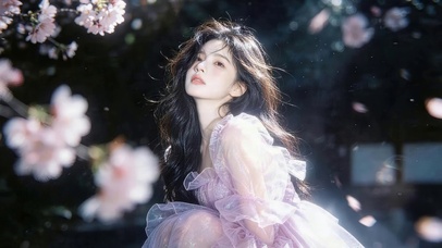 治愈鲜花女神姐姐
