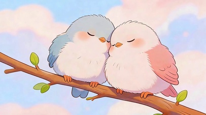 枝头上的悄悄话