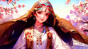 异域风情女孩