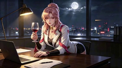 维希尔：月夜红酒