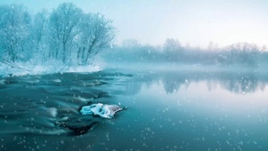 冬天雪景