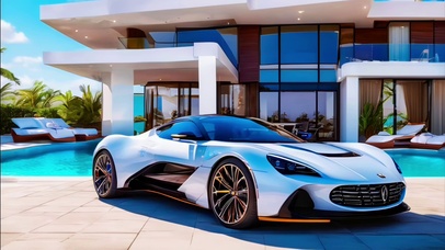 私人豪华超级跑车