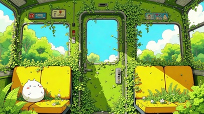 列车旅行呆萌团子