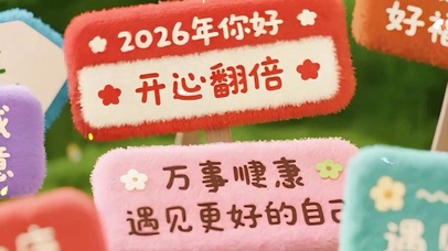 2026励志标签带鱼屏双屏