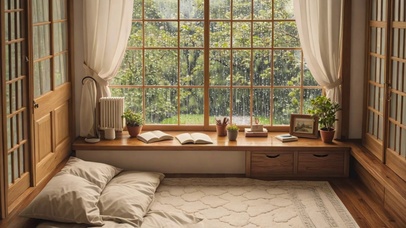 【雨景】治愈系小卧房