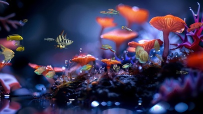 梦幻海洋鱼儿游