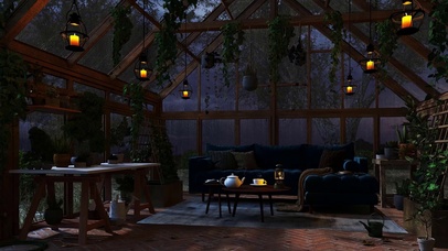 雨天治愈阳光房