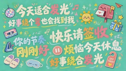 快乐请签收