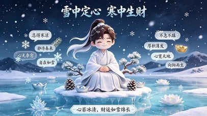 寒雪生财