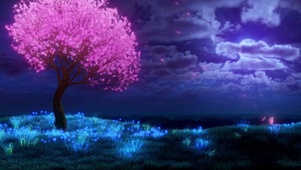 唯美舒适银月夜