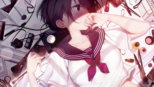 短发女生 